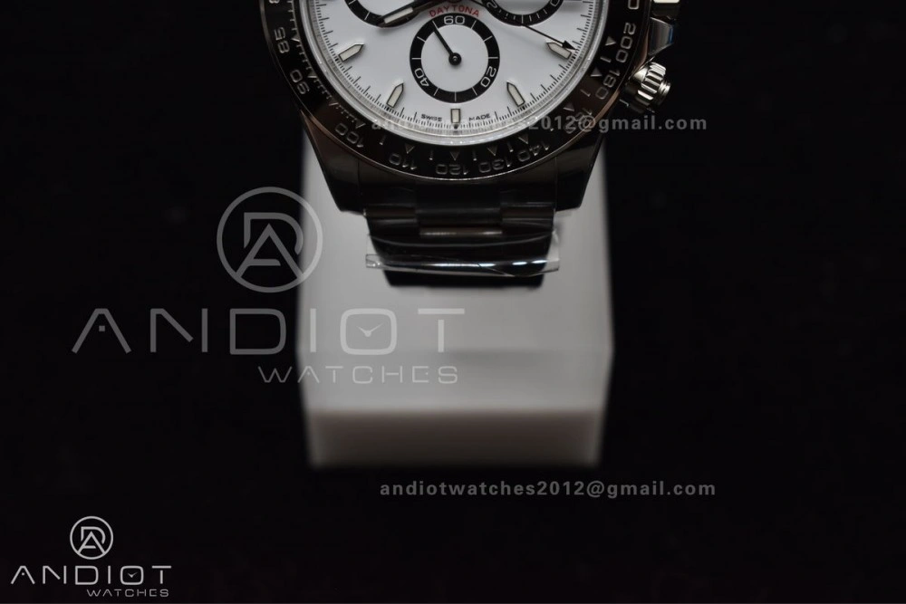 Daytona 126500 VSF 1:1 Best Edition 904L Steel White Dial on SS Bracelet DD Functional 782