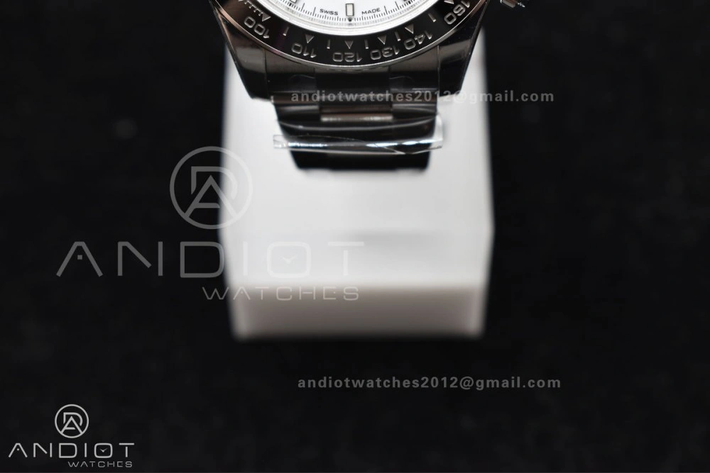 Daytona 126500 VSF 1:1 Best Edition 904L Steel White Dial on SS Bracelet DD Functional 782
