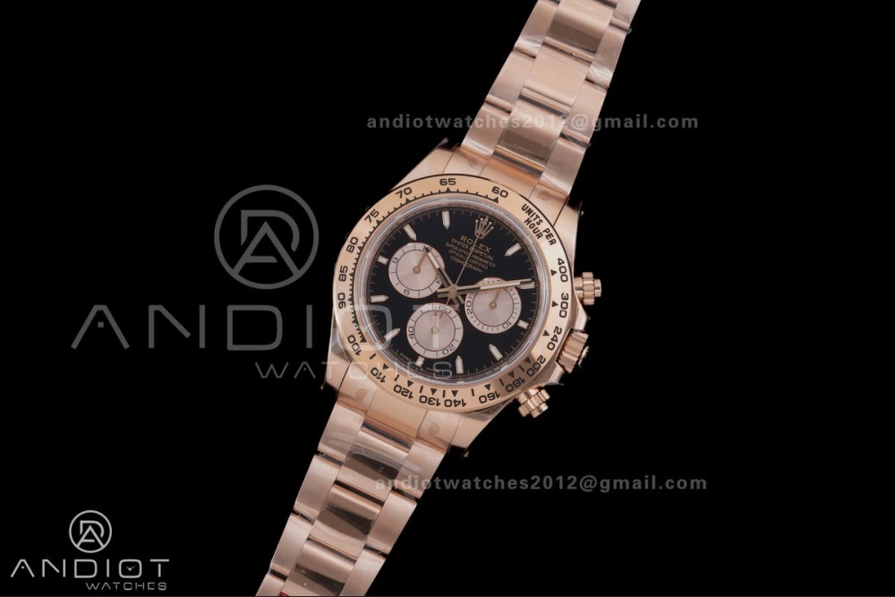 ZeroBulk Daytona 126505 Gain Weight VSF 1:1 Best Edition Black Dial RG Sub-dial On Oyster Bracelet DD 784