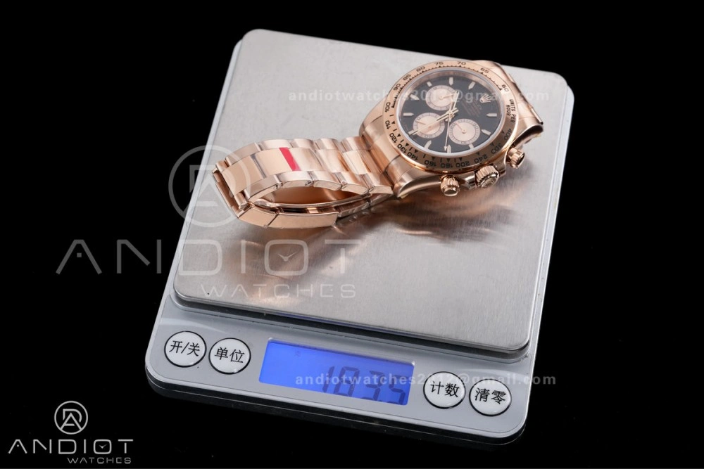ZeroBulk Daytona 126505 Gain Weight VSF 1:1 Best Edition Black Dial RG Sub-dial On Oyster Bracelet DD 784