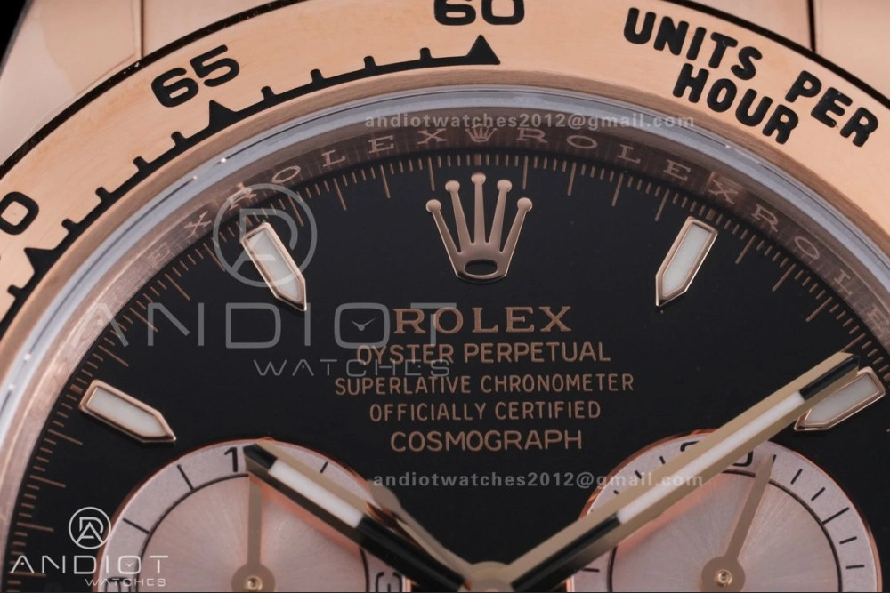ZeroBulk Daytona 126505 Gain Weight VSF 1:1 Best Edition Black Dial RG Sub-dial On Oyster Bracelet DD 784