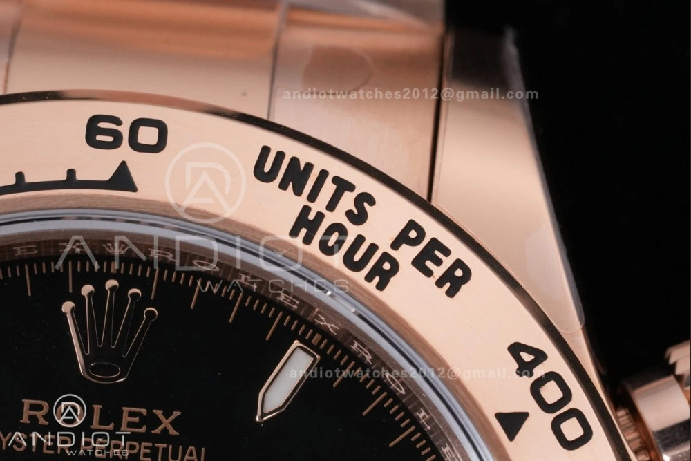 ZeroBulk Daytona 126505 Gain Weight VSF 1:1 Best Edition Black Dial RG Sub-dial On Oyster Bracelet DD 784