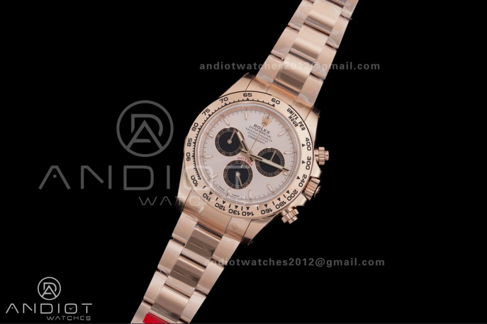 Daytona 126505 Gain Weight VSF 1:1 Best Edition RG Dial Black Sub-dial On Oyster Bracelet DD Sophisticated 786