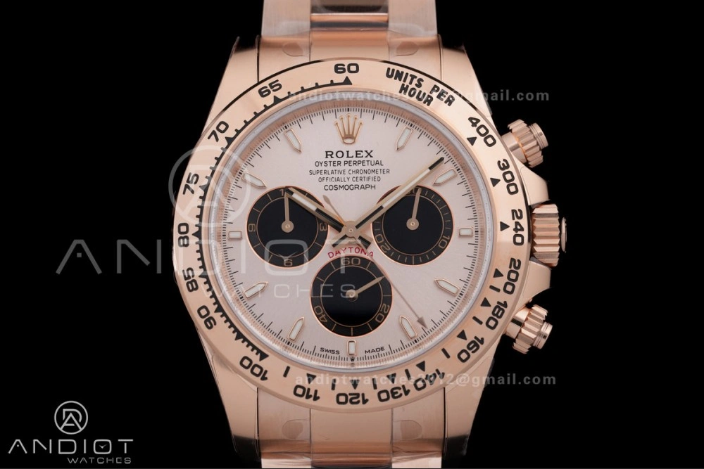 Daytona 126505 Gain Weight VSF 1:1 Best Edition RG Dial Black Sub-dial On Oyster Bracelet DD Sophisticated 786
