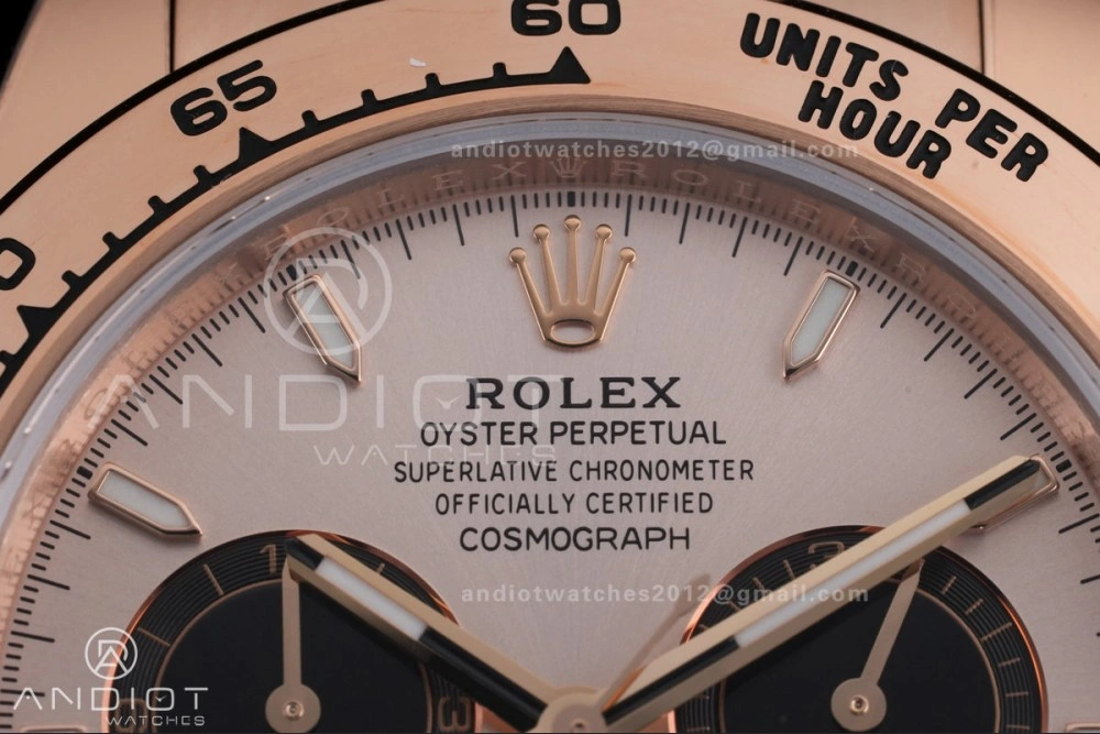 Daytona 126505 Gain Weight VSF 1:1 Best Edition RG Dial Black Sub-dial On Oyster Bracelet DD Sophisticated 786
