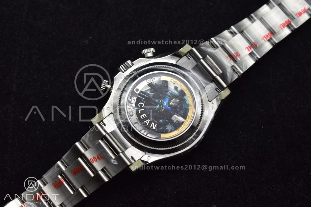 Daytona 126506 904L SS Clean 1:1 Best Edition Ice Blue Dial Sticks Markers on 904L SS Bracelet Super Clone Asian Comfortable 785