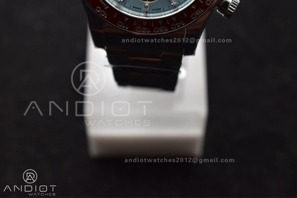 Bold Daytona 126506 904L SS Clean 1:1 Best Edition Ice Blue Dial Sticks Markers on 904L SS Bracelet Super Clone Asian 789