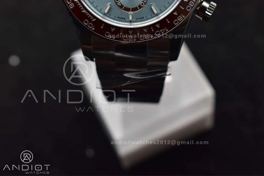 Efficient Daytona 126506 904L SS VSF 1:1 Best Edition Ice Blue Dial Sticks Markers on 904L SS Bracelet Super Clone Asian DD 790