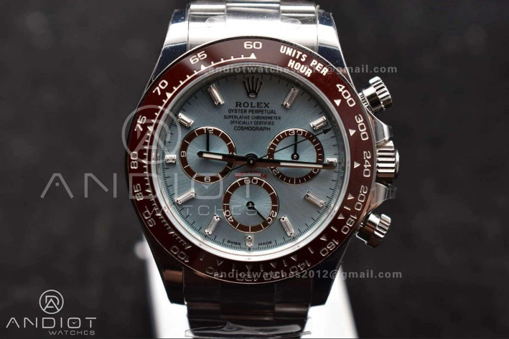 Daytona 126506 904L SS VSF 1:1 Best Edition Ice Blue Dial Sticks Markers on 904L SS Bracelet Super Clone Asian DD ZeroBulk 787