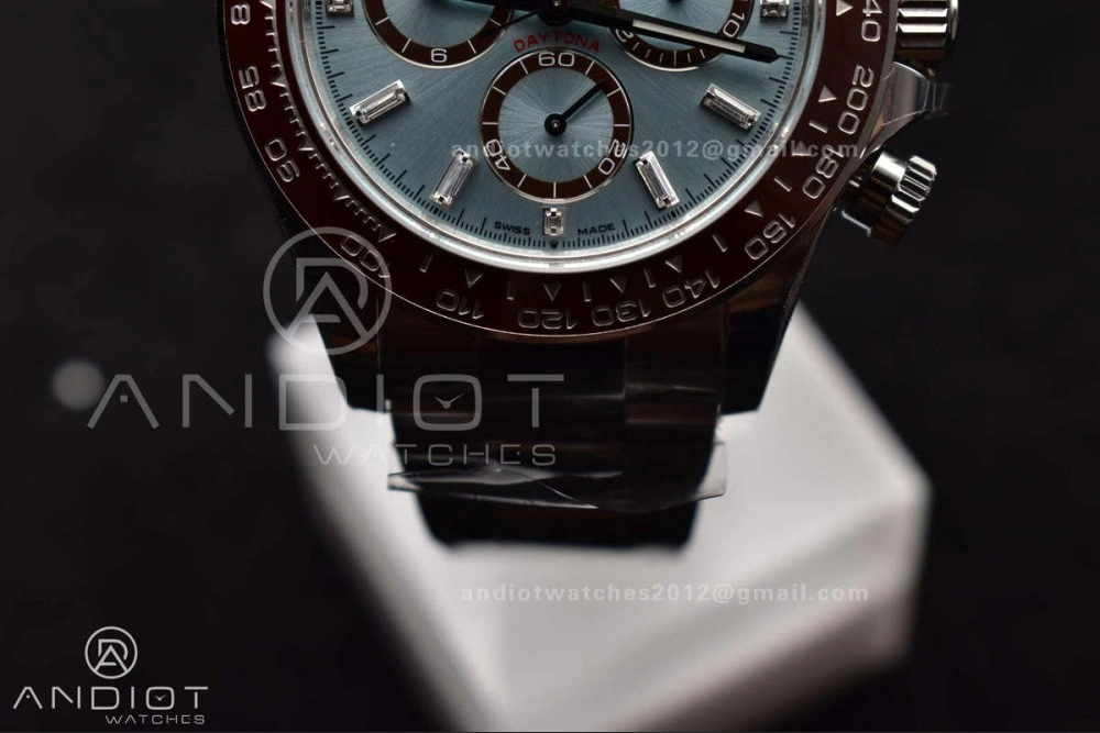 Daytona 126506 904L SS VSF 1:1 Best Edition Ice Blue Dial Sticks Markers on 904L SS Bracelet Super Clone Asian DD ZeroBulk 787