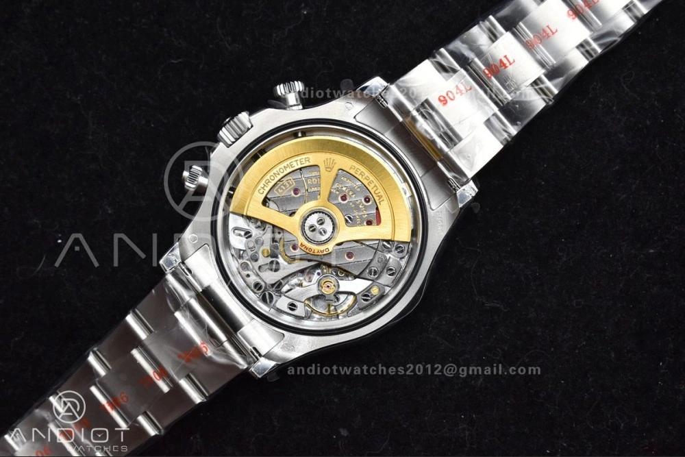 Daytona 126506 QF 1:1 Best Edition Ice Blue Dial Stick Marker on SS YG Braclet SH4131 V Breathable 791