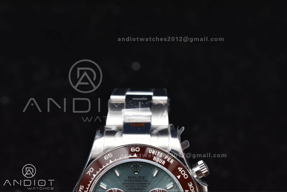 Daytona 126506 QF 1:1 Best Edition Ice Blue Dial Stick Marker on SS YG Braclet SH4131 V Breathable 791