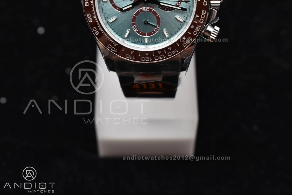 Daytona 126506 QF 1:1 Best Edition Ice Blue Dial Stick Marker on SS YG Braclet SH4131 V Breathable 791