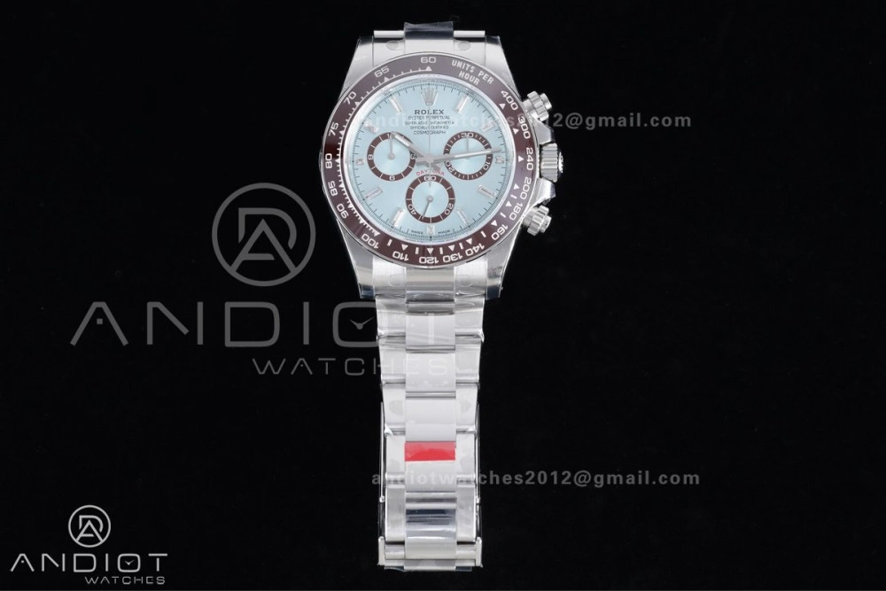Daytona 126506 VSF 1:1 Best Edition 904L Steel Ice Blue Crystal Dial on SS Braclet VS4131 V2 (Weighted) Youthful 795