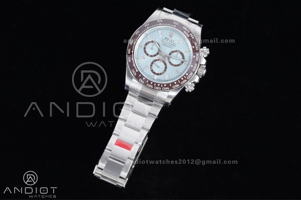 Daytona 126506 VSF 1:1 Best Edition 904L Steel Ice Blue Crystal Dial on SS Braclet VS4131 V2 (Weighted) Youthful 795