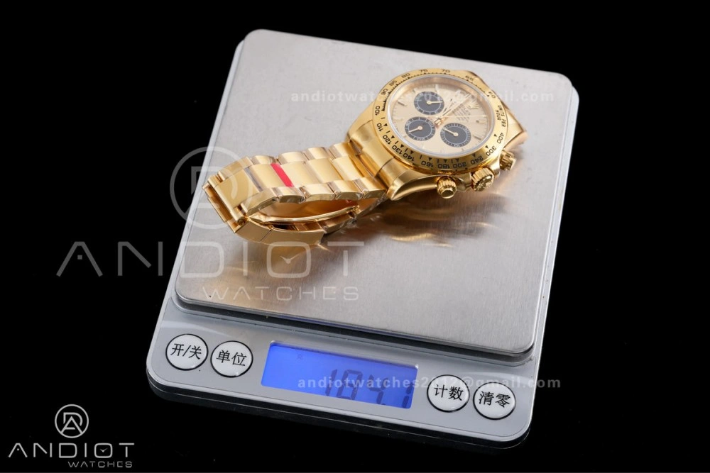Packable Daytona 126508 Gain Weight VSF 1:1 Best Edition YG Dial Black Sub-dial On Oyster Bracelet DD 796