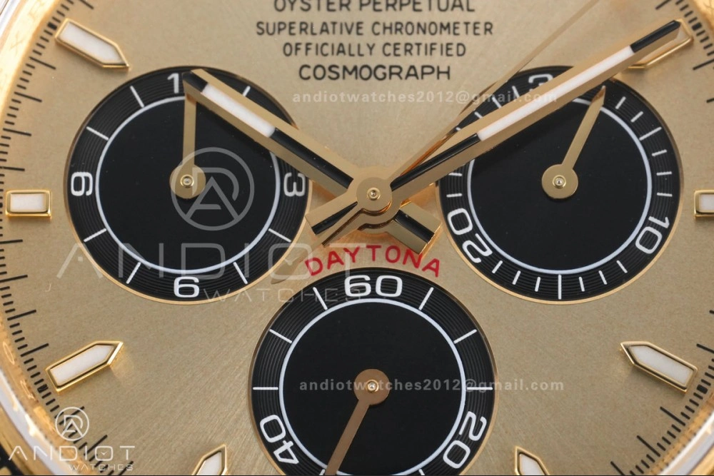 Packable Daytona 126508 Gain Weight VSF 1:1 Best Edition YG Dial Black Sub-dial On Oyster Bracelet DD 796