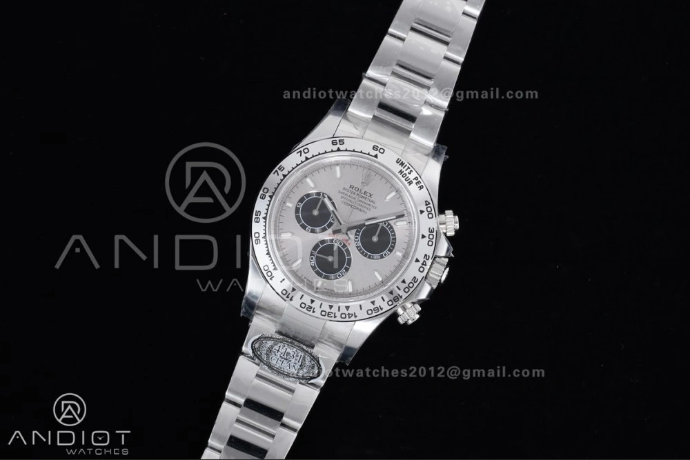 SmoothTexture Daytona 126509 904L Clean 1:1 Best Edition Gray Dial on 904L SS Bracelet DD 792