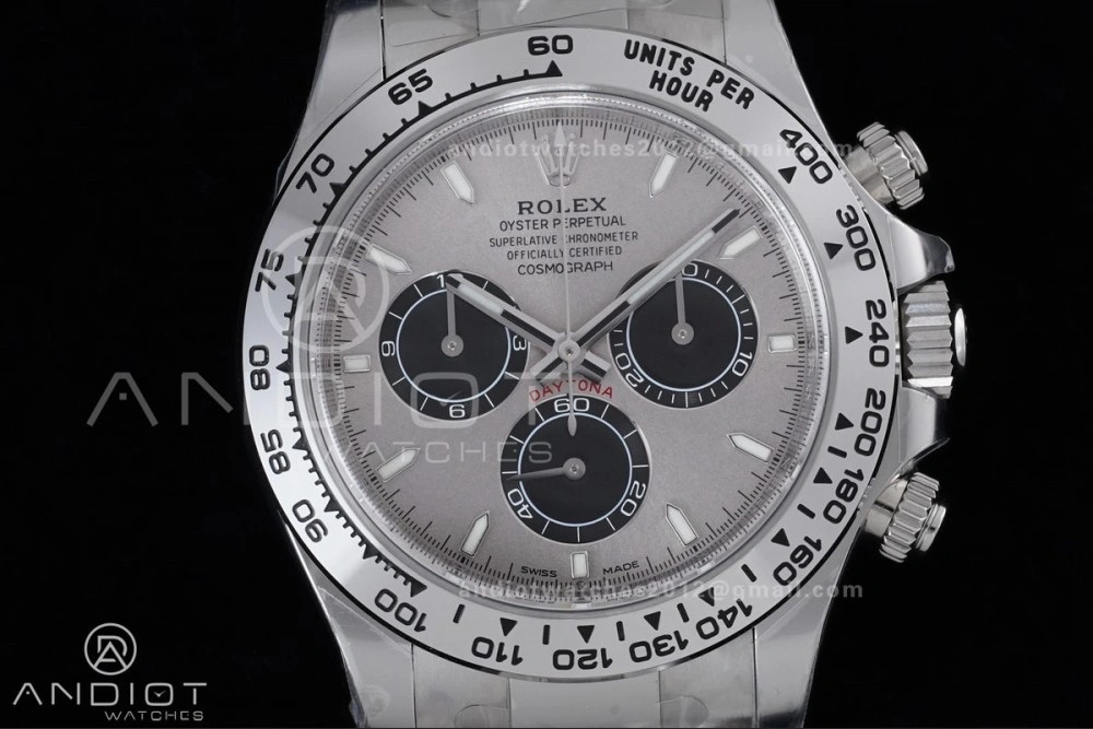 SmoothTexture Daytona 126509 904L Clean 1:1 Best Edition Gray Dial on 904L SS Bracelet DD 792