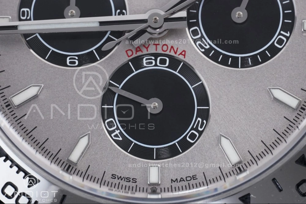 SmoothTexture Daytona 126509 904L Clean 1:1 Best Edition Gray Dial on 904L SS Bracelet DD 792