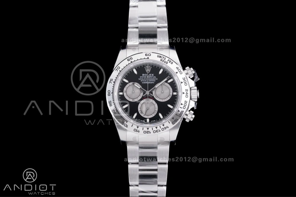 Daytona 126509 Gain Weight V3 VSF 1:1 Best Edition Black Dial Silver Sub-dial On Oyster Bracelet DD FreshLook 797
