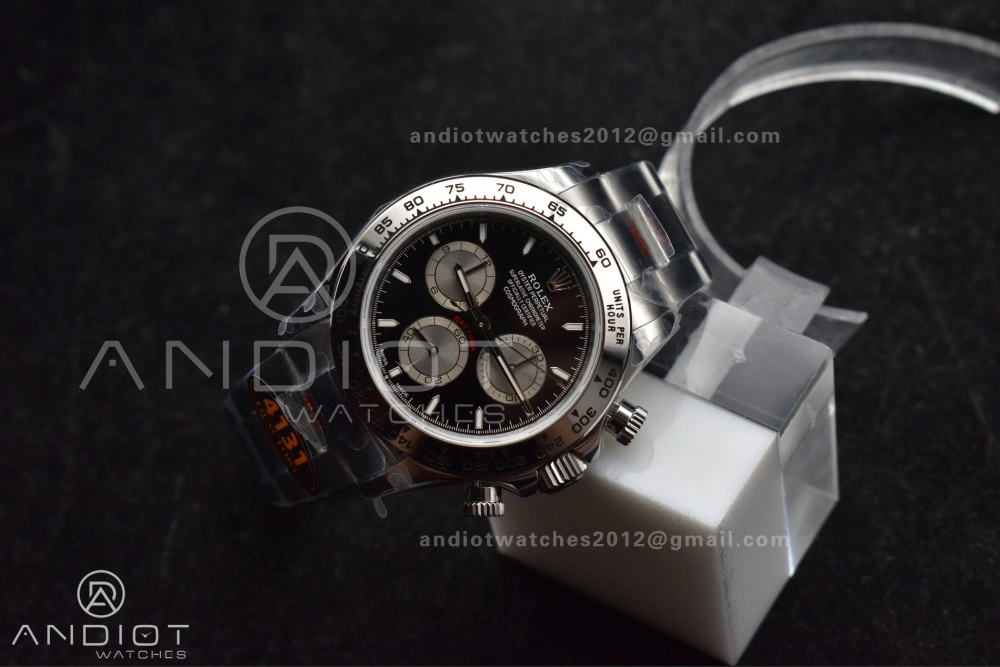 Classic Daytona 126509 QF 1:1 Best Edition Black Silver Dial on SS Bracelet SH4131 V 794