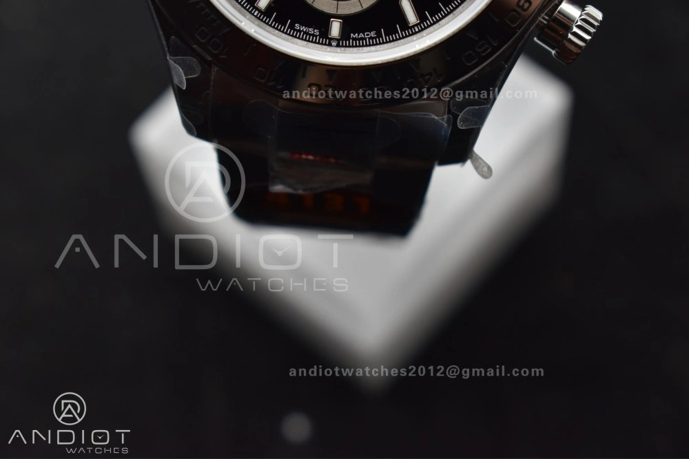Classic Daytona 126509 QF 1:1 Best Edition Black Silver Dial on SS Bracelet SH4131 V 794