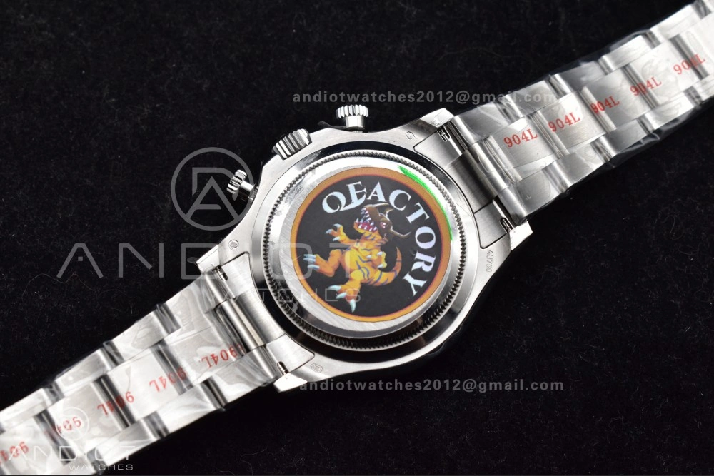 Classic Daytona 126509 QF 1:1 Best Edition Black Silver Dial on SS Bracelet SH4131 V 794