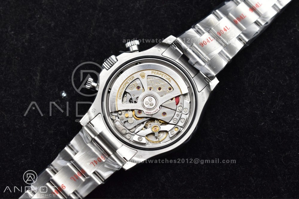Classic Daytona 126509 QF 1:1 Best Edition Black Silver Dial on SS Bracelet SH4131 V 794