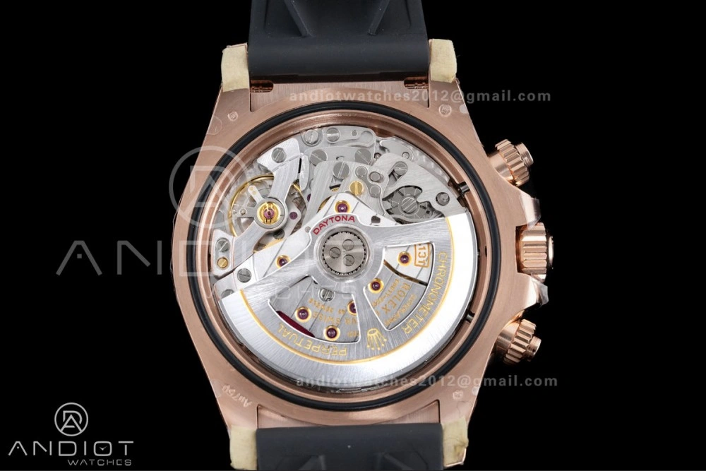 Chic Daytona 126515 Gain Weight VSF 1:1 Best Edition RG Dial Black Sub-dial Stick Marker On Oyster-flex Strap DD 800