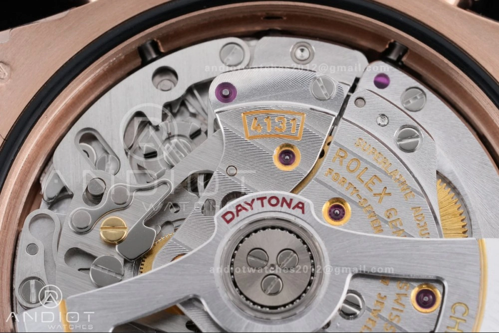 Chic Daytona 126515 Gain Weight VSF 1:1 Best Edition RG Dial Black Sub-dial Stick Marker On Oyster-flex Strap DD 800