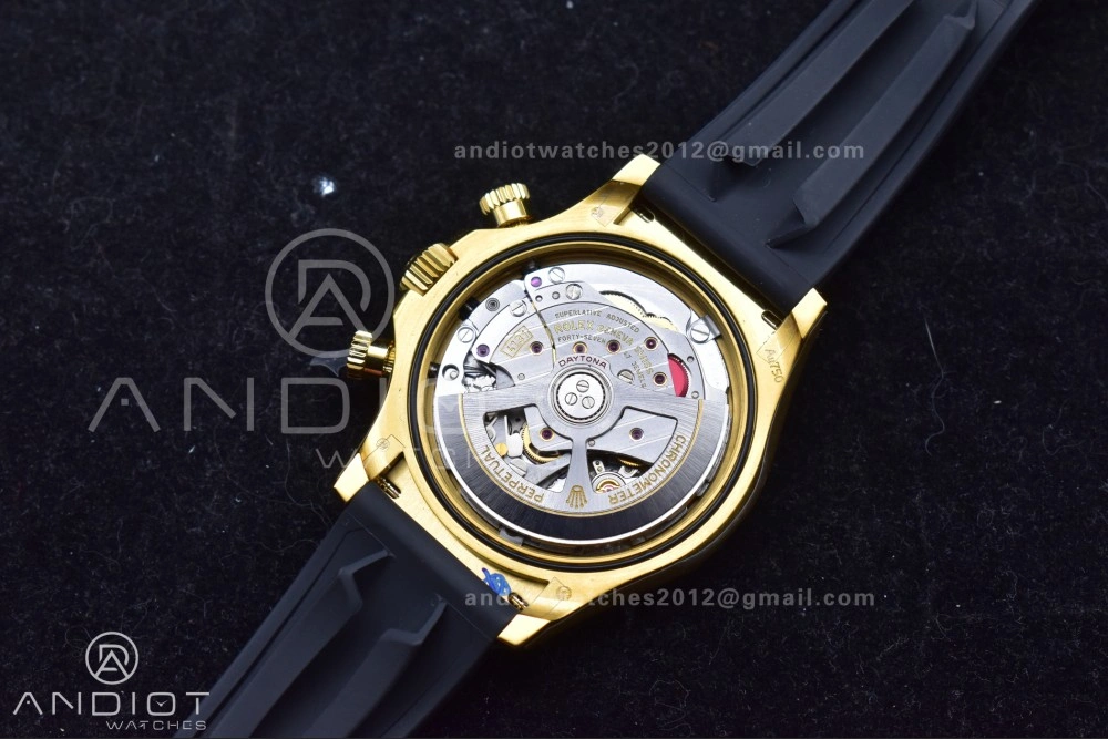 Stylish Daytona 126518 QF 1:1 Best Edition Black Dial on Oysterflex Strap SH4131 V6 (Weighted) 803