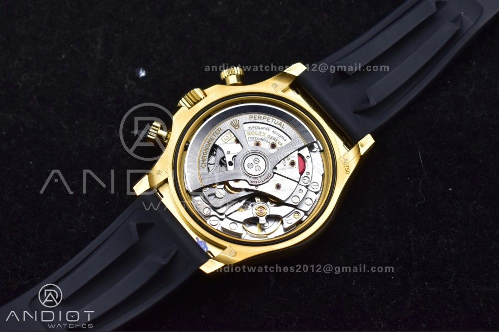 Stylish Daytona 126518 QF 1:1 Best Edition Black Dial on Oysterflex Strap SH4131 V6 (Weighted) 803