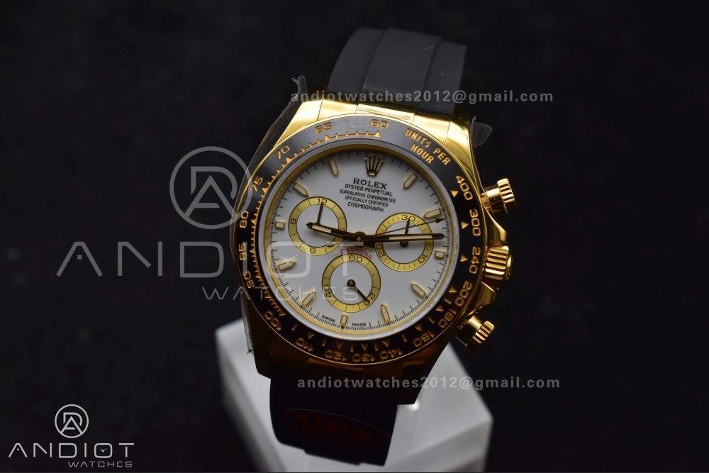 Daytona 126518 QF 1:1 Best Edition White Dial on Oysterflex Strap SH4131 V6 (Weighted) Chic 805