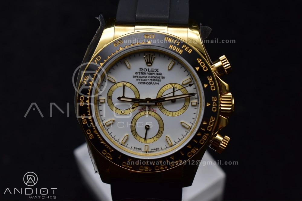 Daytona 126518 QF 1:1 Best Edition White Dial on Oysterflex Strap SH4131 V6 (Weighted) Chic 805
