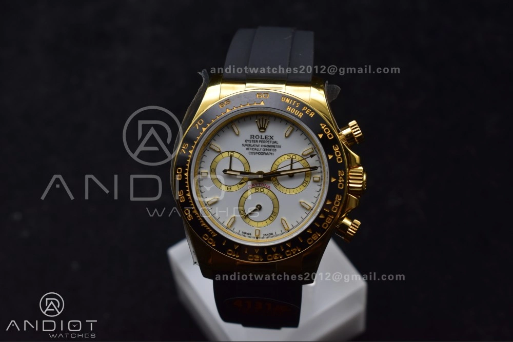 Daytona 126518 QF 1:1 Best Edition White Dial on Oysterflex Strap SH4131 V6 (Weighted) Chic 805