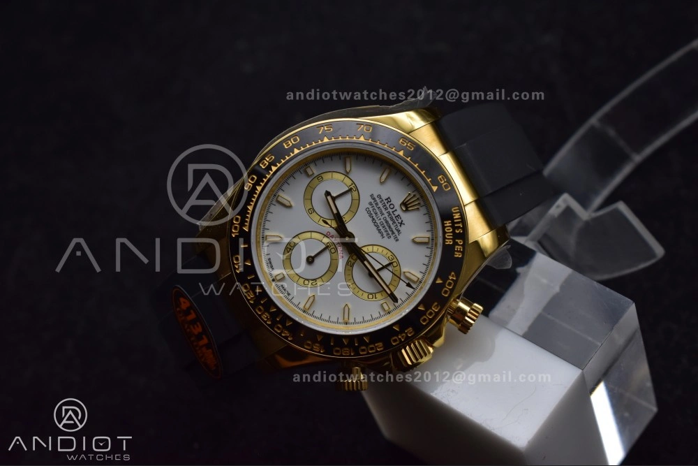 Daytona 126518 QF 1:1 Best Edition White Dial on Oysterflex Strap SH4131 V6 (Weighted) Chic 805