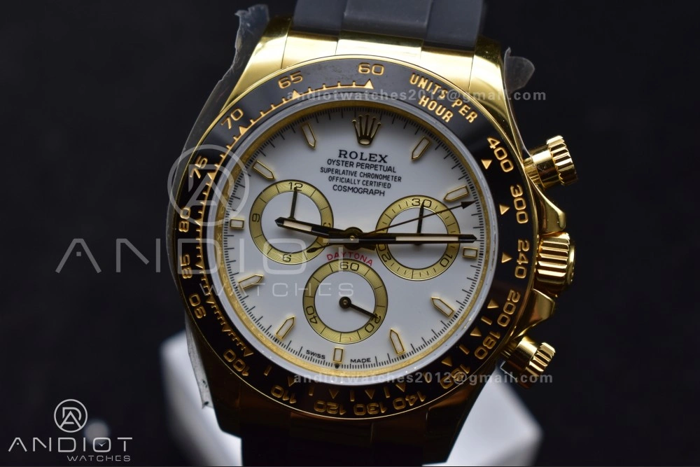 Daytona 126518 QF 1:1 Best Edition White Dial on Oysterflex Strap SH4131 V6 (Weighted) Chic 805