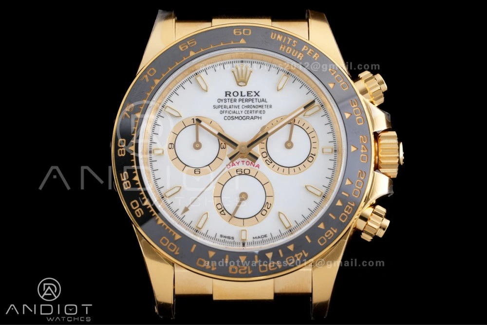 Tailored Daytona 126518 VSF 1:1 Best Edition White Dial on Oyster-flex Strap VS4131 V2 (Weighted) 812