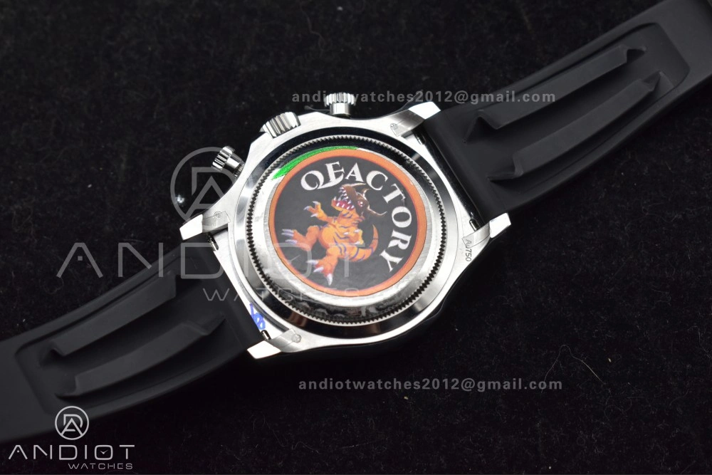 Daytona 126519 QF 1:1 Best Edition Black Silver Diamonds Dial on Oysterflex Strap SH4131 V6 (Weighted) Neat 810