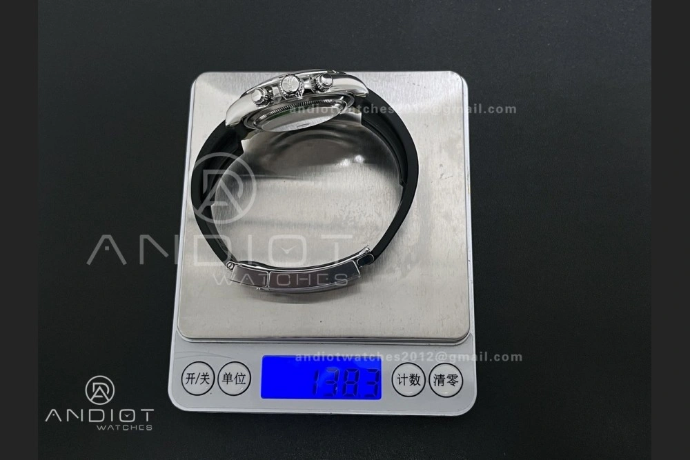 EasyCare Daytona 126519 VSF 1:1 Best Edition Gray Black Dial on Oysterflex Strap VS4131 V2 (Weighted) 814