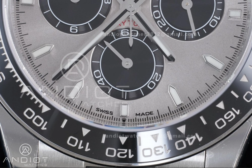 EasyCare Daytona 126519 VSF 1:1 Best Edition Gray Black Dial on Oysterflex Strap VS4131 V2 (Weighted) 814
