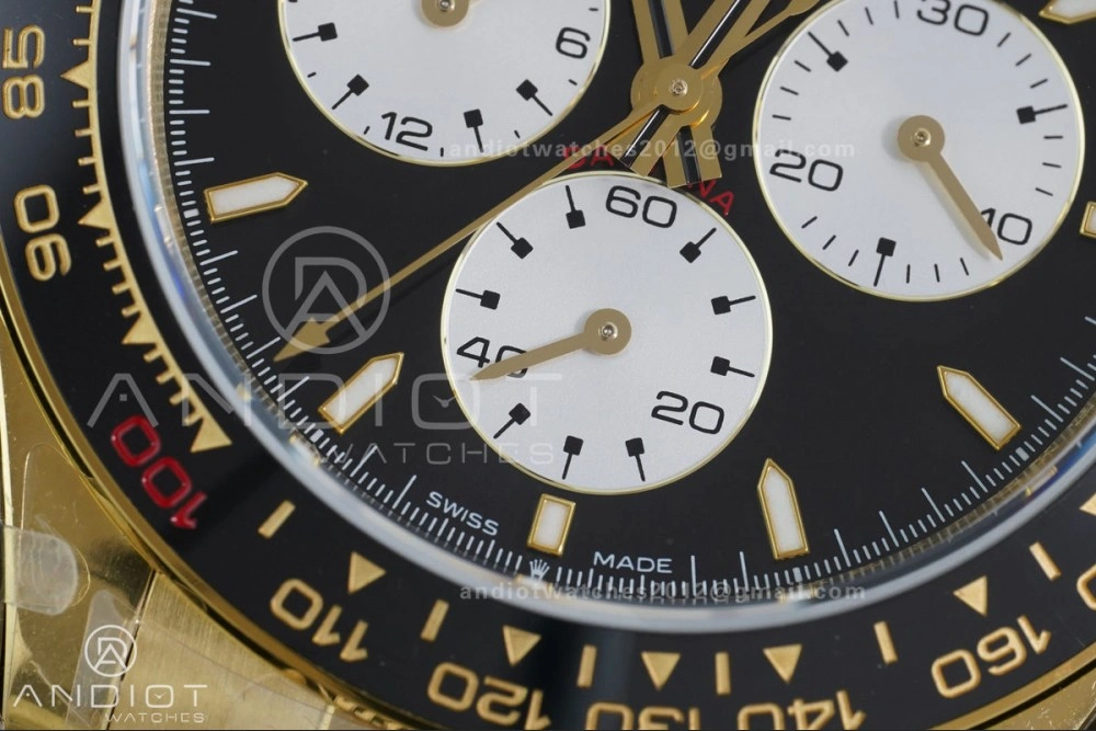 Reliable Daytona 126528LN Le Mans QF 1:1 Best Edition on YG Bracelet QF4132 V9 (Weighted) 818