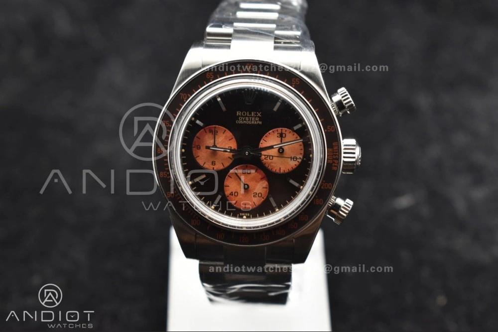 Daytona SS ADGF Best Edition Black Orange Dial on SS Bracelet A SmoothTexture 823