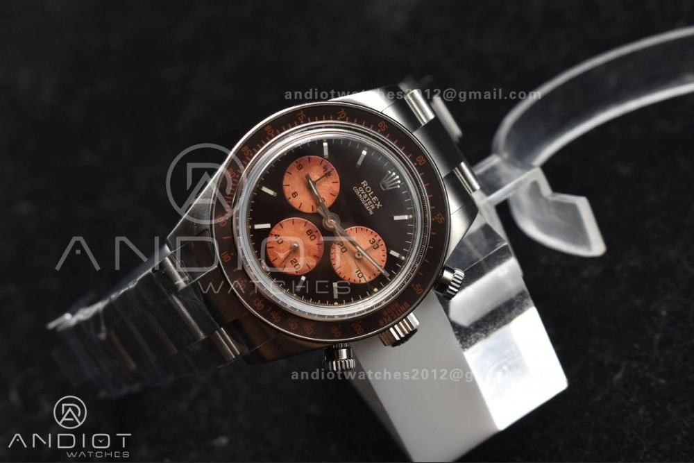 Daytona SS ADGF Best Edition Black Orange Dial on SS Bracelet A SmoothTexture 823
