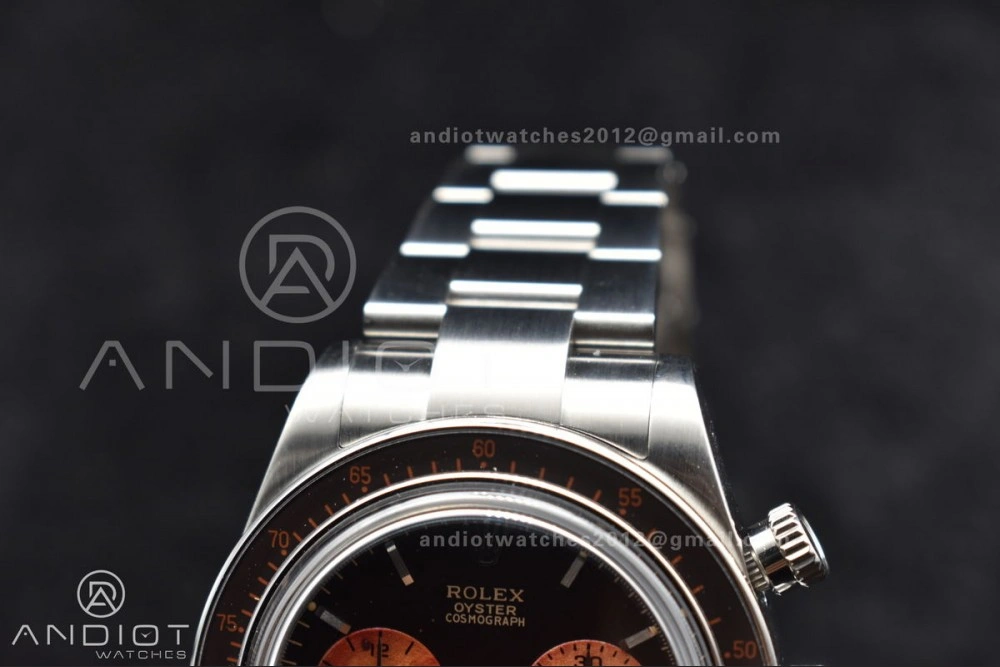 Daytona SS ADGF Best Edition Black Orange Dial on SS Bracelet A SmoothTexture 823