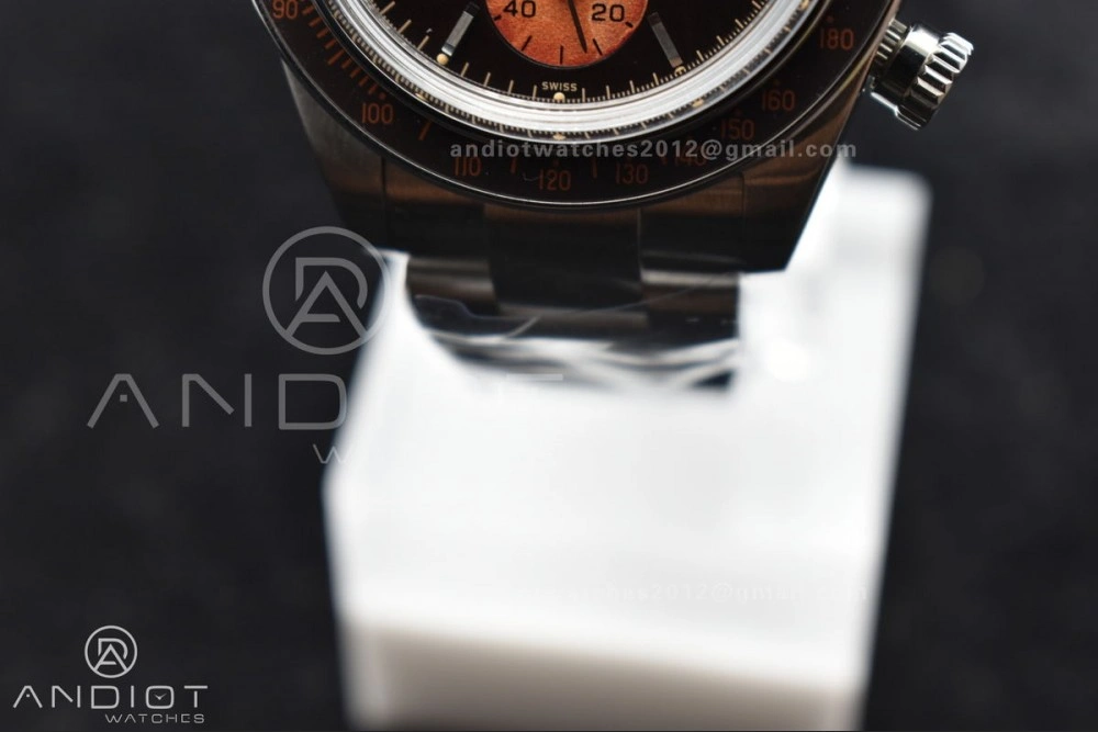 Daytona SS ADGF Best Edition Black Orange Dial on SS Bracelet A SmoothTexture 823