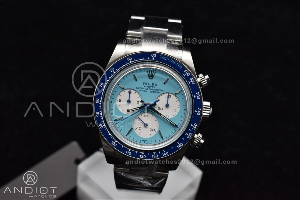 Effortless Daytona SS ADGF Paul Newman Best Customized Edition Tiffany White Dial On SS Bracelet A 833