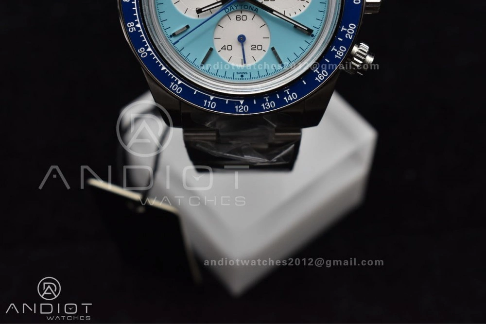 Effortless Daytona SS ADGF Paul Newman Best Customized Edition Tiffany White Dial On SS Bracelet A 833