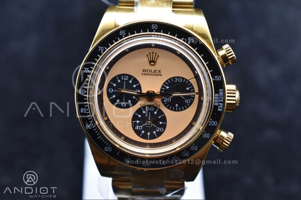 OnTrend Daytona YG ADGF Best Edition YG Black Dial on YG Bracelet A 832